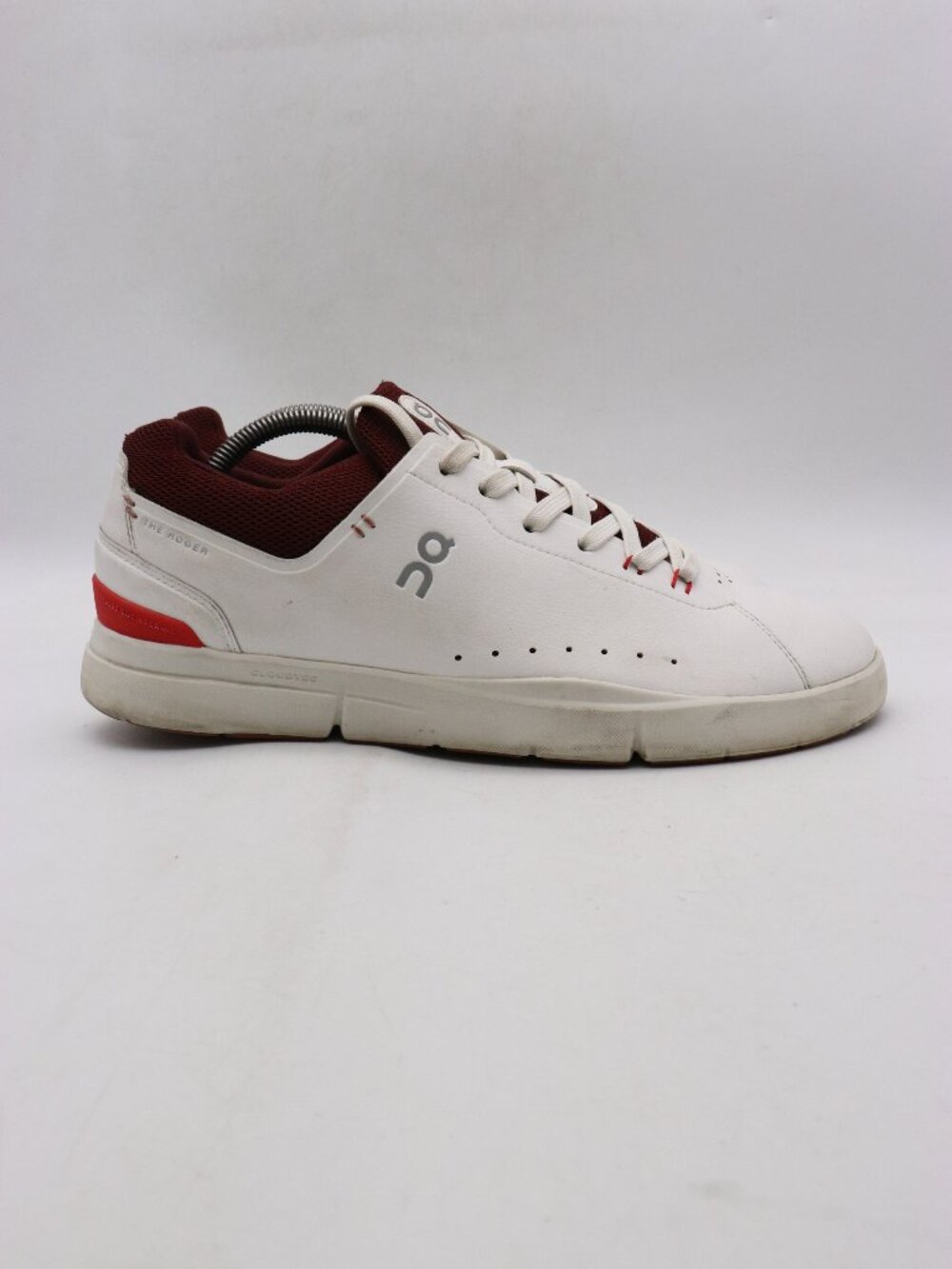 On Cloud The Roger Advantage Men's Size 10.5 White Athletic Shoes Sneakers